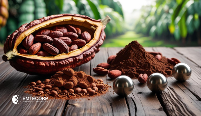 Esferas de Aço para Refino de Cacau: O Segredo de um Chocolate Perfeito