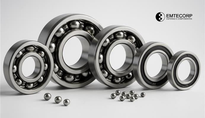 Tipos de Rolamentos: Saiba Tudo Sobre Séries, Aplicações e Como a Emtecorp atua no Mercado